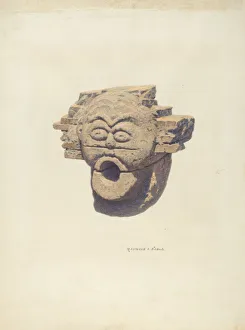 Water Spout, 1939. Creator: Raymond E. Noble