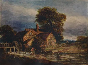 David The Elder Prints: The Water Wheel, c1839. Artist: David Cox the elder