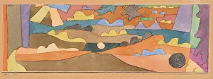 Dada Prints: Watercolor, miniature, 1916. Creator: Klee, Paul (1879-1940)