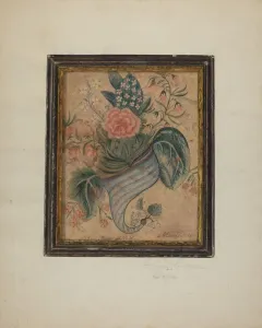 Watercolor Painting, c. 1939. Creator: Cora Parker