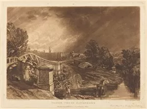 Watercress Gatherers, published 1819. Creator: JMW Turner