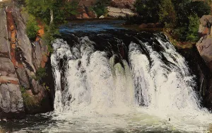 Waterfall, 1877. Creator: Fanny Churberg