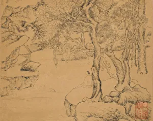 The Waterfall, dated 1559. Creator: Ju Jie