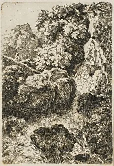 Falls Prints: Waterfall (The Cascade), n.d. Creator: Ferdinand Kobell