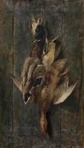 Mallard Prints: Waterfowl, 1892. Creator: Eugene Joors