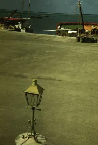 Along the waterfront, Christiansted, Saint Croix, Virgin Islands, 1941. Creator: Jack Delano