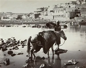 A Watering Place, 1880s. Artist: Dmitri Ivanovich Yermakov