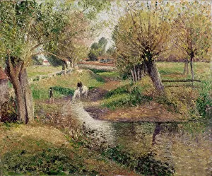 The Watering Place, Eragny, 1895