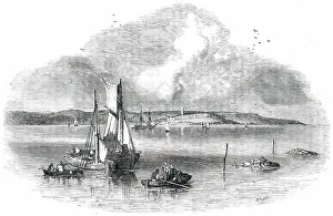 Birket Foster Prints: Watering-Places of Devon - Exmouth