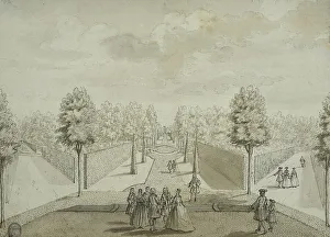 Landscaped Prints: Waterland, Dirck Trip's country estate, c18th century. Creator: Hendrik de Leth