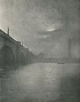 Waterloo Bridge Gallery: Waterloo Bridge, 1877. Artist: Frederick Hollyer