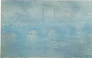 Chimneys Prints: Waterloo Bridge. Effect of Fog, 1903. Creator: Claude Monet
