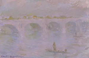 Fog Effect Prints: Waterloo Bridge in London, 1902. Artist: Monet, Claude (1840-1926)