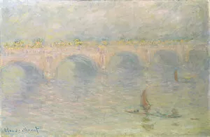Waterloo Bridge Gallery: Waterloo Bridge, Sunlight Effect, 1899-1901. Artist: Monet, Claude (1840-1926)