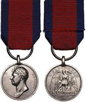 Battle Of Ligny Collection: The Waterloo Medal. Artist: Orders, decorations and medals