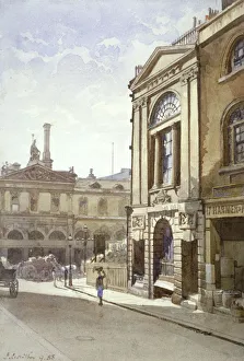 Livery Company Prints: Watermens and Lightermens Hall, St Mary at Hill, City of London, 1888. Artist