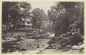 Watersmeet, The Cottage and Streams, 1860/94. Creator: Francis Bedford Watersmeet, The Cottage and Streams, 1860/94. Creator: Francis Bedford