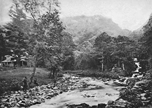 Percival Prints: Watersmeet, Lynton, c1896. Artist: ED Percival