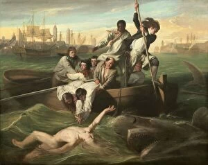 Cuba Gallery: Watson and the Shark, 1778. Creator: John Singleton Copley
