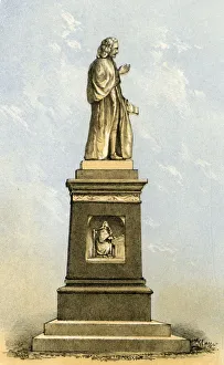 Watts Memorial, late 19th century. Creator: Unknown Watts Memorial, late 19th century. Creator: Unknown