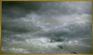Maritime Art Gallery: The Wave, 1889