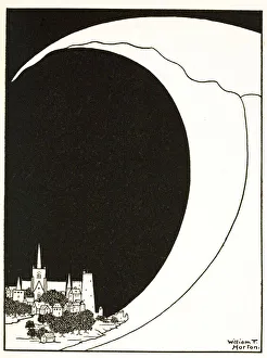 The Wave, from A Book of Images, pub. 1898 (engraving), 1898. Creator: William Thomas Horton