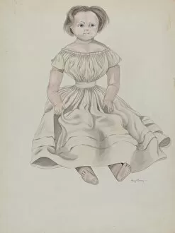 Wax Doll, c. 1936. Creator: Mary E Humes