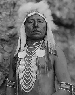 Apsaroke Prints: Which Way, c1905. Creator: Edward Sheriff Curtis