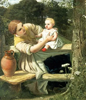 Frederick Richard Pickersgill Prints: On the Way to the Spring, c1862. Artist: Frederick Richard Pickersgill