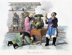 Prediction Prints: A Way of Telling the Future, China, 1824-1827. Artist: Mademoiselle Formentin