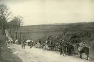 Stanley Macbean Collection: On the Way to the Trenches, (1919). Creator: Unknown