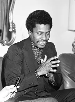Saxaphone Player Prints: Wayne Shorter, Weather Report, London, 1975. Creator: Brian O Connor