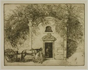 A Wayside Chapel, 1912. Creator: Donald Shaw MacLaughlan