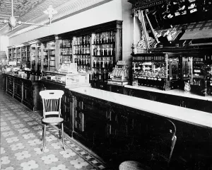Shop Floor Prints: W.B. Danforth drugs, Wilmington, Del. between 1895 and 1910. Creator: Unknown