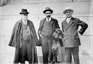 Chairman Prints: W.B. Howland, Henry Vivian, [and] John A. Stewart, 1913. Creator: Bain News Service