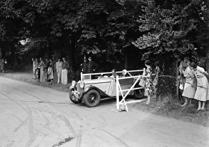 WC Butlers Singer B37, winner of a premier award at the MCC Torquay Rally, July 1937
