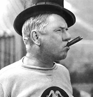 Comedian Gallery: WC Fields, American comedian and actor, 1934-1935