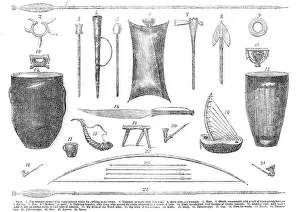 Artefacts Prints: Weapons and implements of the tribes of Central Africa