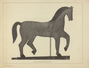 Sovensky Isidore Prints: Weather Vane, c. 1937. Creator: Isidore Sovensky