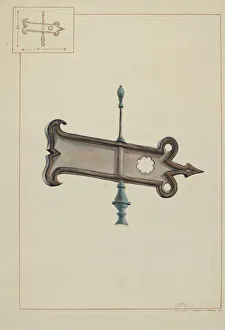 Weather Vane, c. 1938. Creator: Ernest A Towers Jr