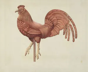 Pohle Robert Prints: Weather Vane, c. 1938. Creator: Robert Pohle