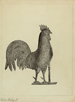 Weather Vane Finial, c. 1937. Creator: Helen Hobart