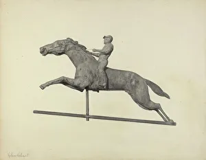 Weather Vane Finial, c. 1938. Creator: Helen Hobart
