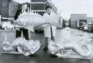 Market Porter Prints: Weather vanes, Billingsgate Market, c1981