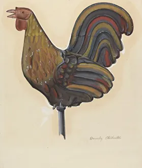 Weathercock, c. 1936. Creator: Beverly Chichester