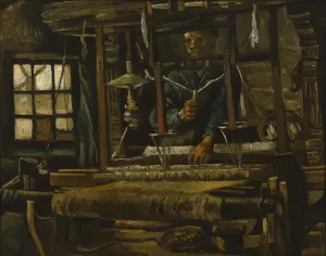 Weavers Prints: A Weavers Cottage. Artist: Gogh, Vincent, van (1853-1890)
