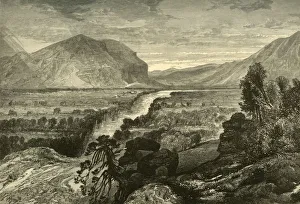 Plains Collection: Weber River - Entrance to Echo Canon, 1874. Creator: John Filmer