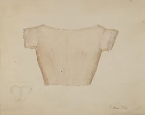 Underwear Collection: Wedding Under Bodice, 1935 / 1942. Creator: Edna C. Rex