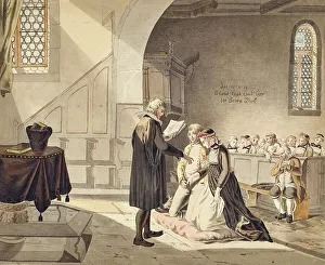 Matrimony Prints: The wedding in the canton of Bern. Creator: König; Franz Niklaus (1765-1832)