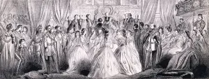 Bridesmaid Prints: Wedding ceremony of Prince Edward and Princess Alexandra in St Georges Chapel